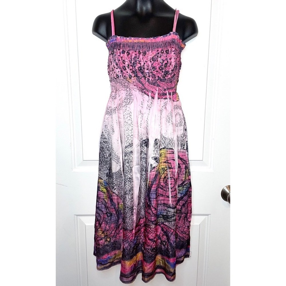 Lapis sequin dress